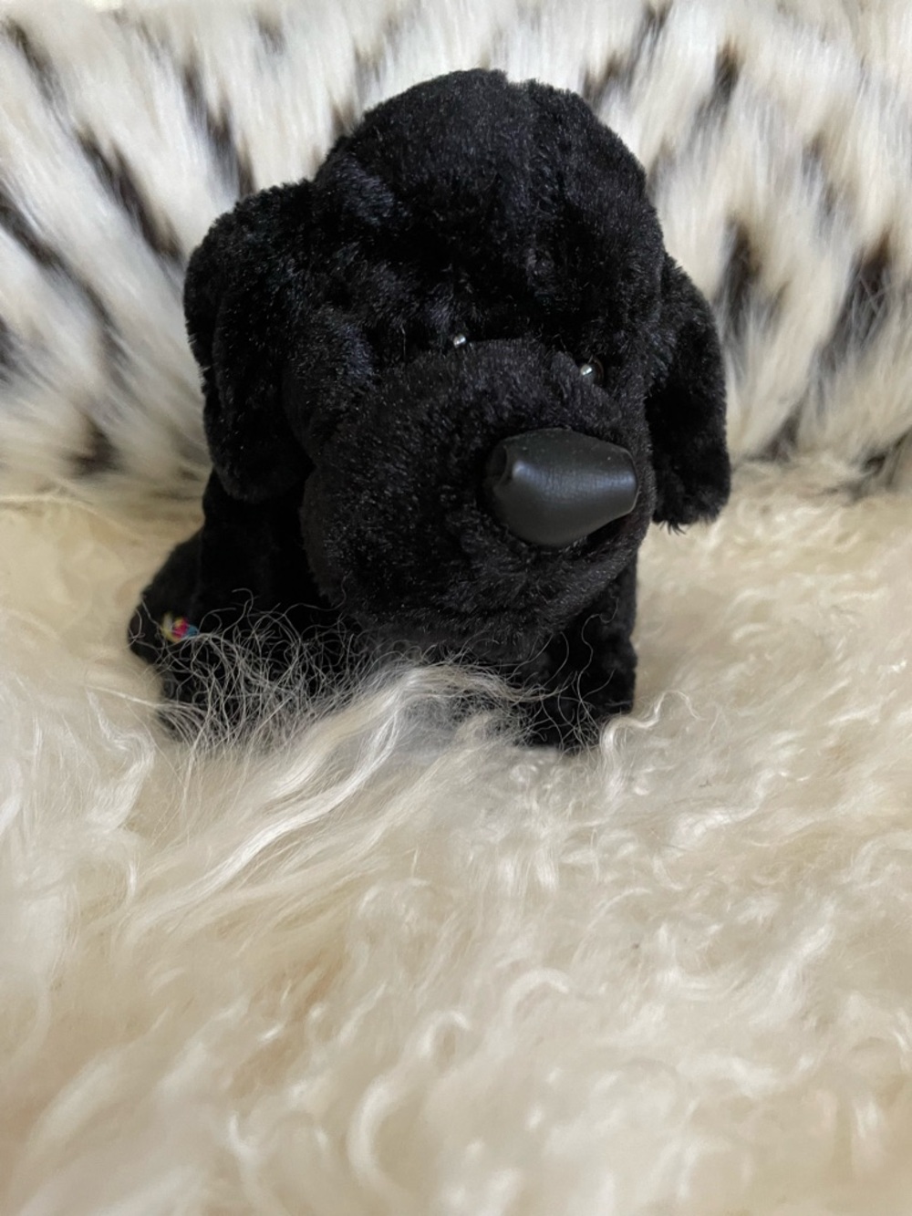 Webkinz Black Labrador Dog Plushie